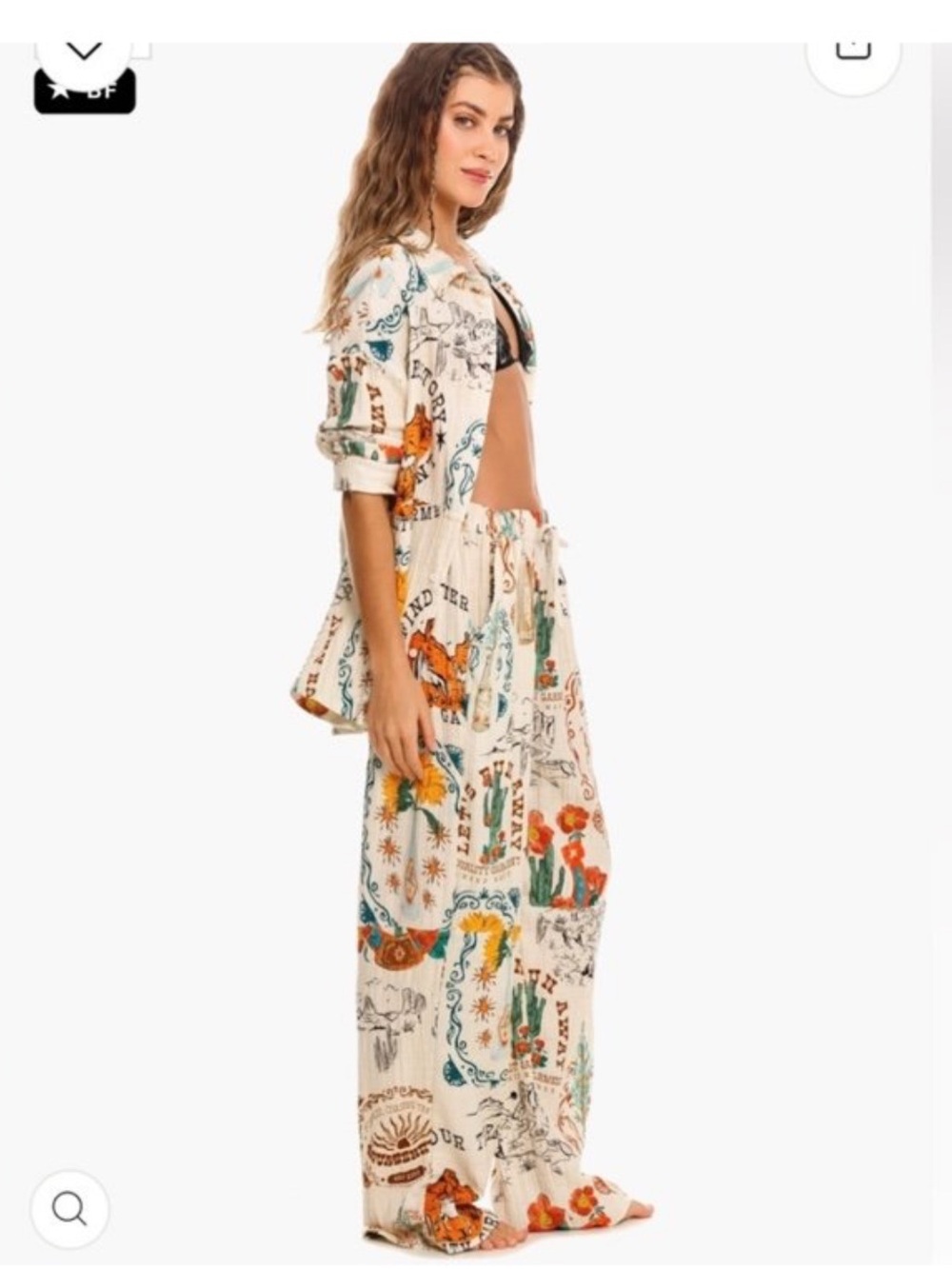 NWT Agua Bendita Frank Nopal Pants - Picture 8 of 10